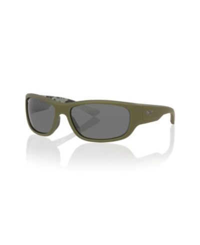 Солнцезащитные очки Maui Jim Unisex Rectangle Mauklele Polarized, MJ000796