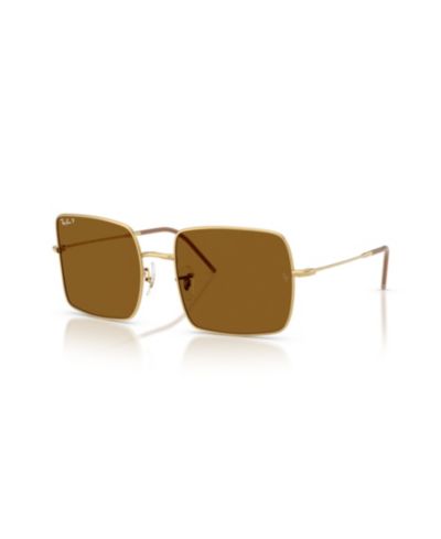 Ray-Ban Женские поляризационные солнцезащитные очки Square Reverse RBR0104S