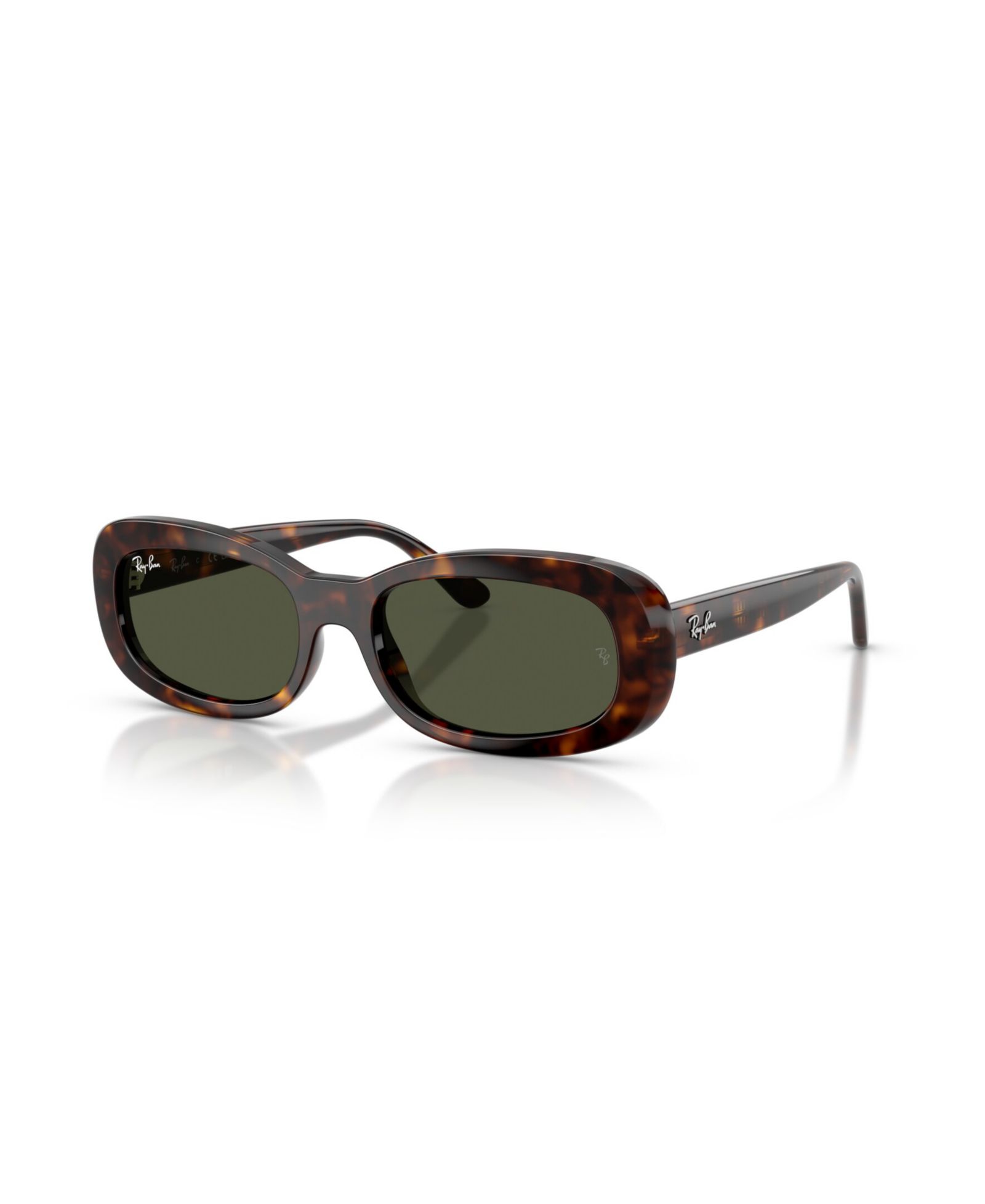 Женские овальные солнцезащитные очки Ray-Ban RB2221