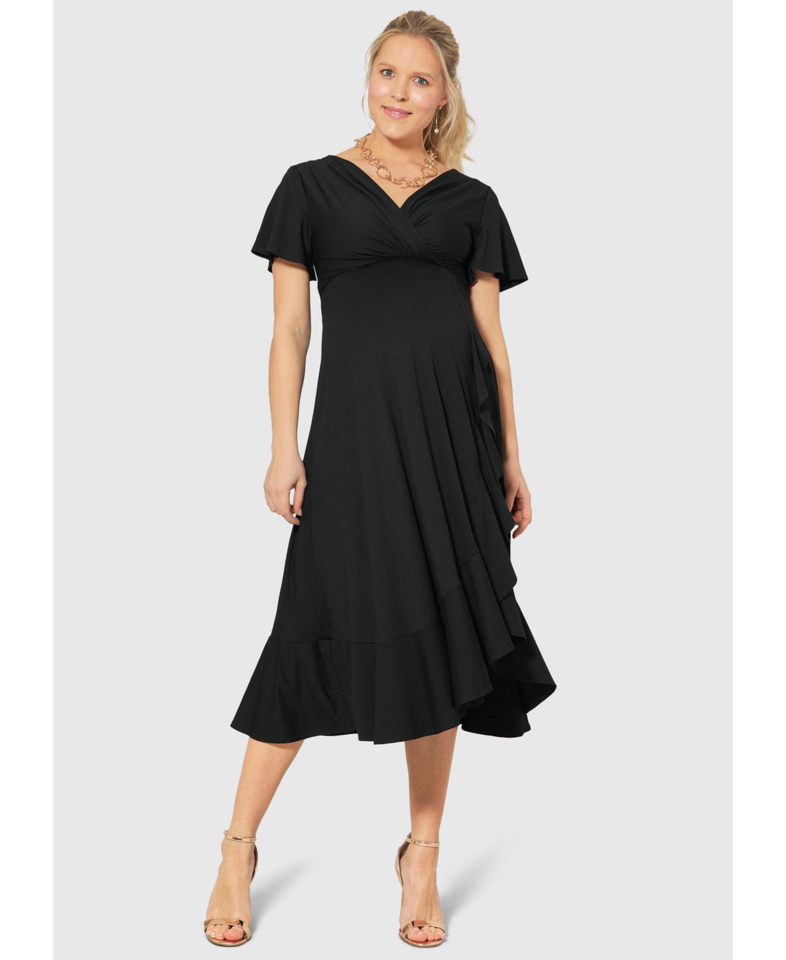 Женское миди-платье Tiffany Rose Maternity Waterfall