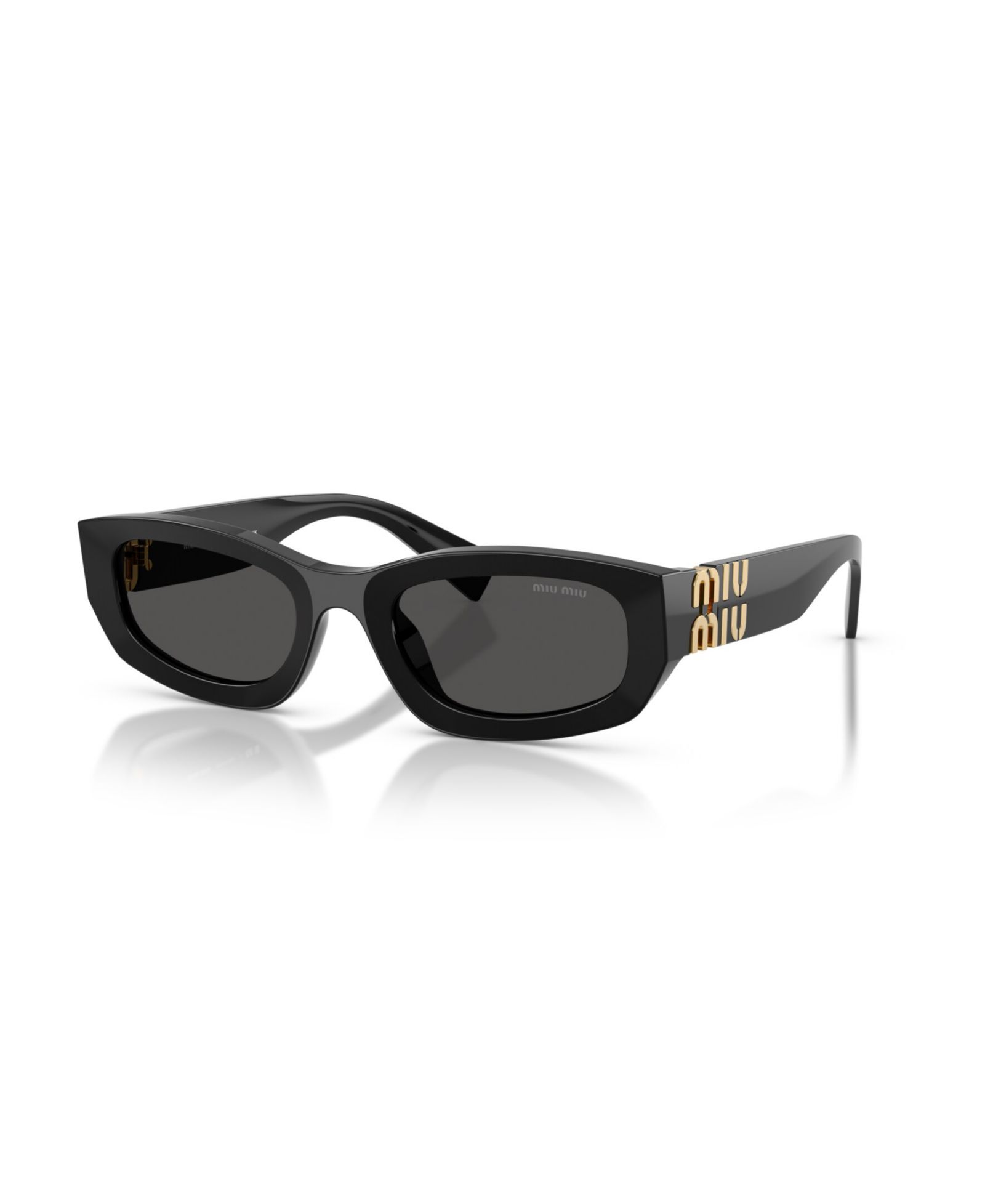 MIU MIU Женские геометрические солнцезащитные очки, MU B04S