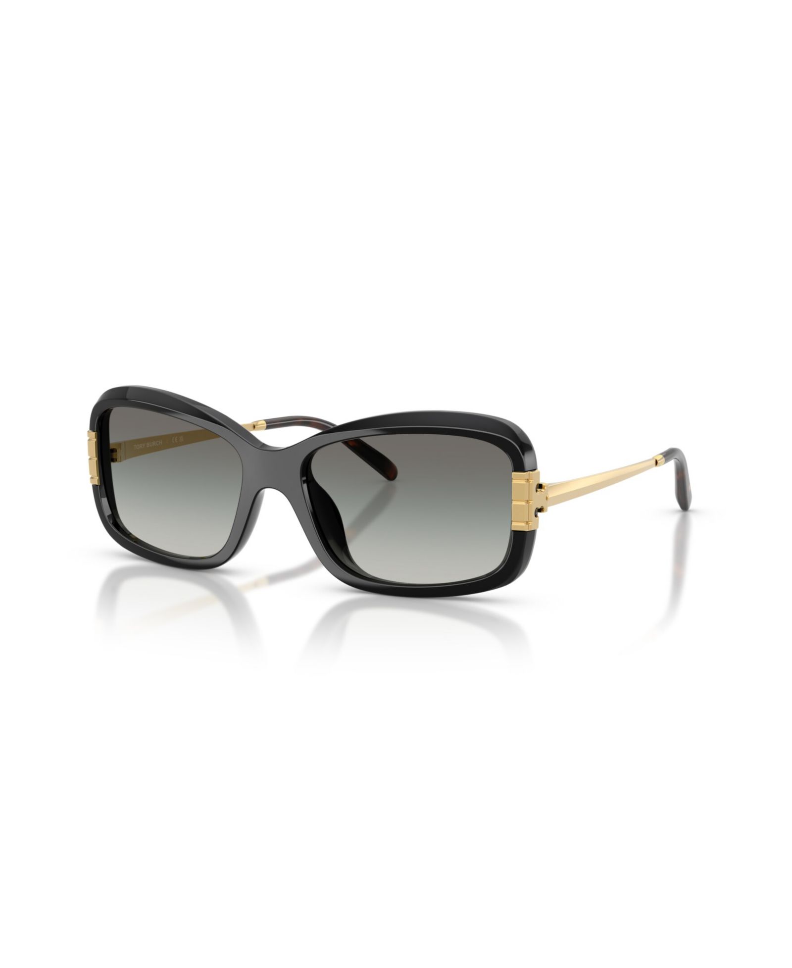 Tory Burch Женские прямоугольные солнцезащитные очки TY9077U