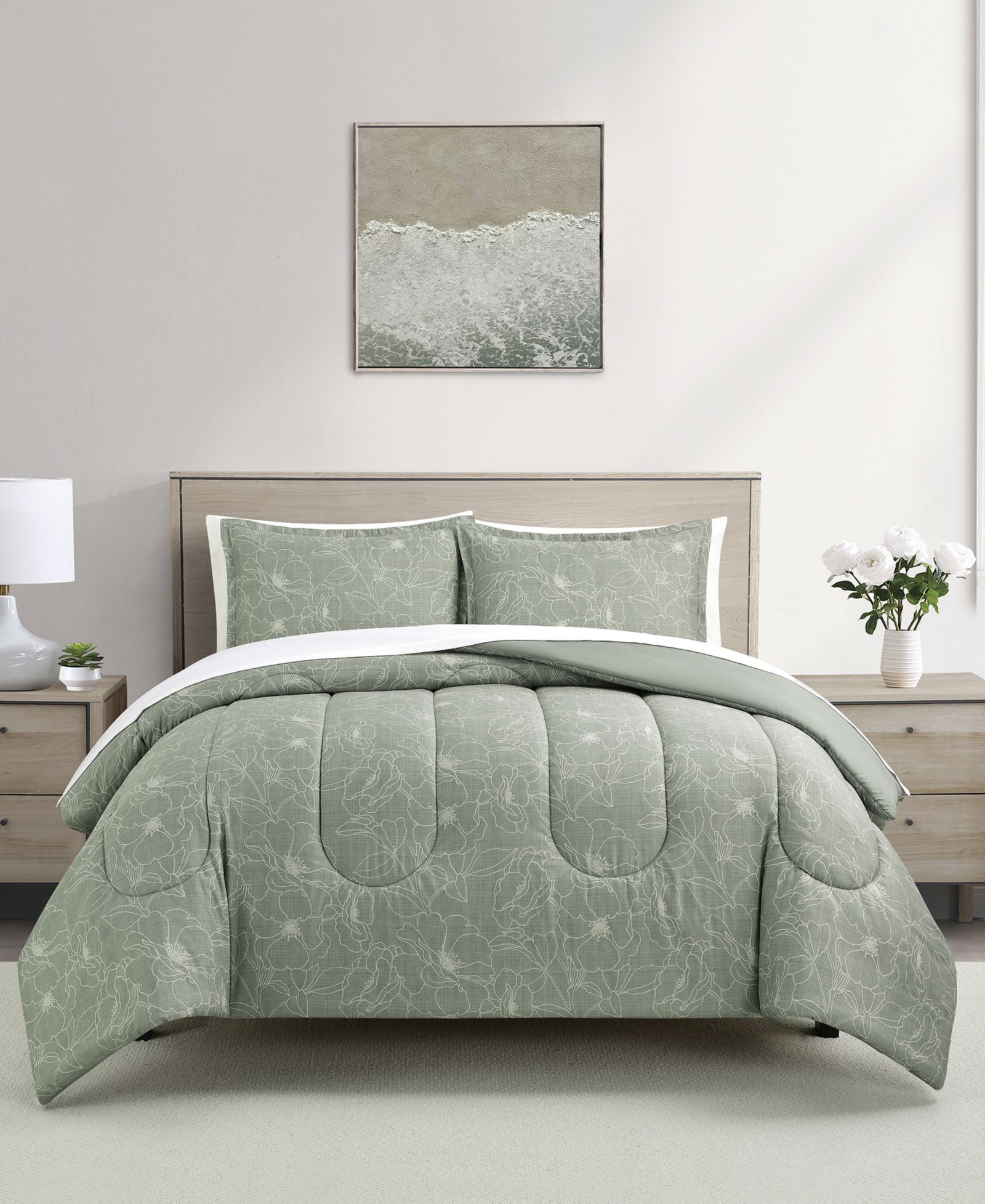 Macy's Julia Floral 3-Pc. Comforter Sets