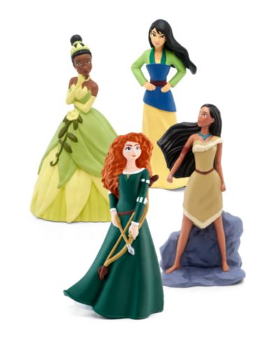 Фигурки Tonies Disney Merida, Pocahontas, Tiana, Mulan, набор 4 шт.