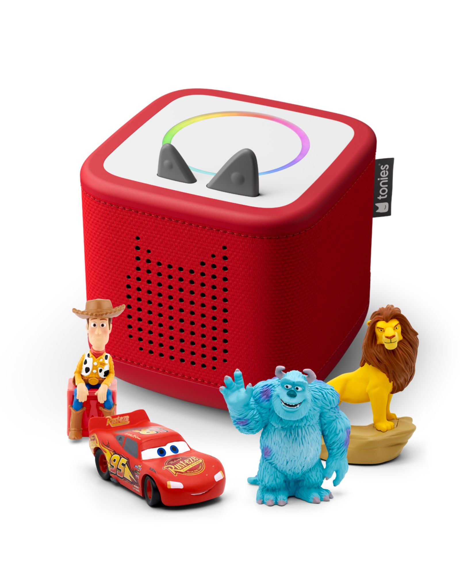 Набор фигурок Tonies TB2 Disney Buddy Bundle Box, Lion King, Cars, Toy Story, Monsters Inc - Red