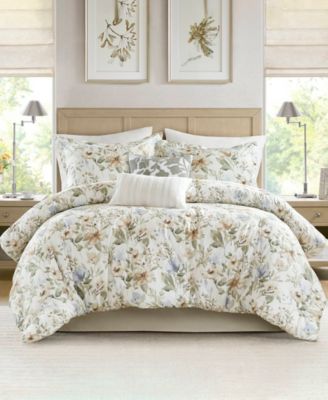 Harbor House Herbal Print Oversized 6-Pc. Comforter Set, California King