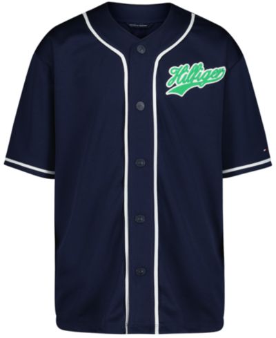 Tommy Hilfiger Boys' 2T-7 V-Neck Baseball Jersey