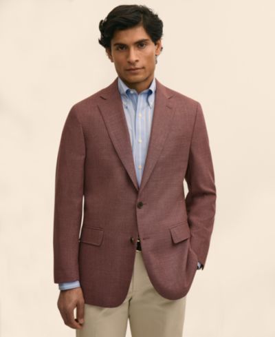 Brooks Brothers Men's Notch Lapel Collar Blazer