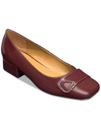 Merlot Patent Faux Leather