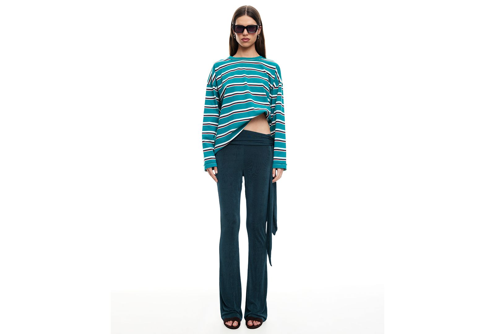 Lioness Women's Butterfly Tie Mid Rise Pants