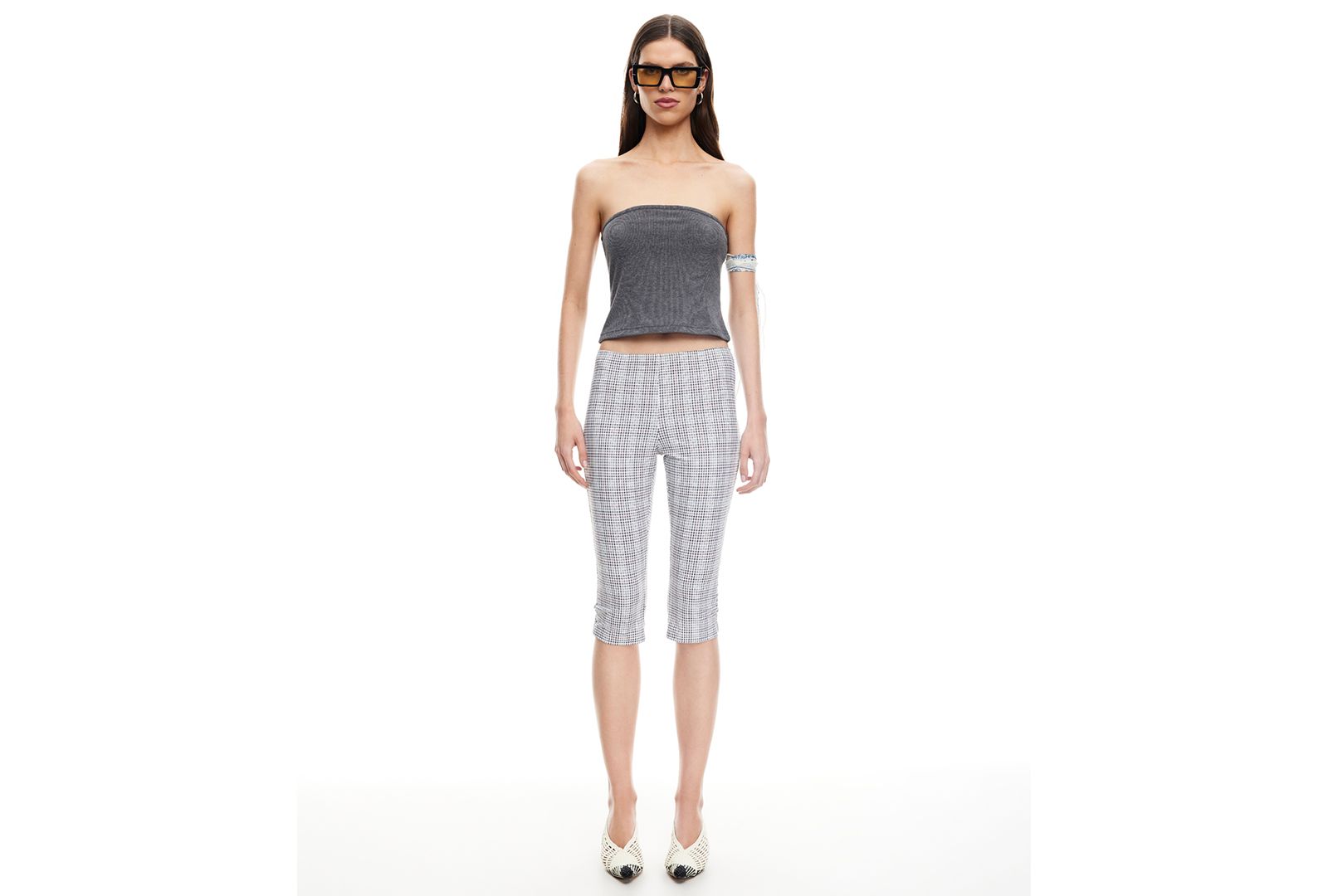 Lioness Women's Checked Starlet Capri Pants
