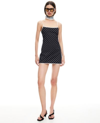 Lioness Women's Voyage Polka Dot Print Mini Dress