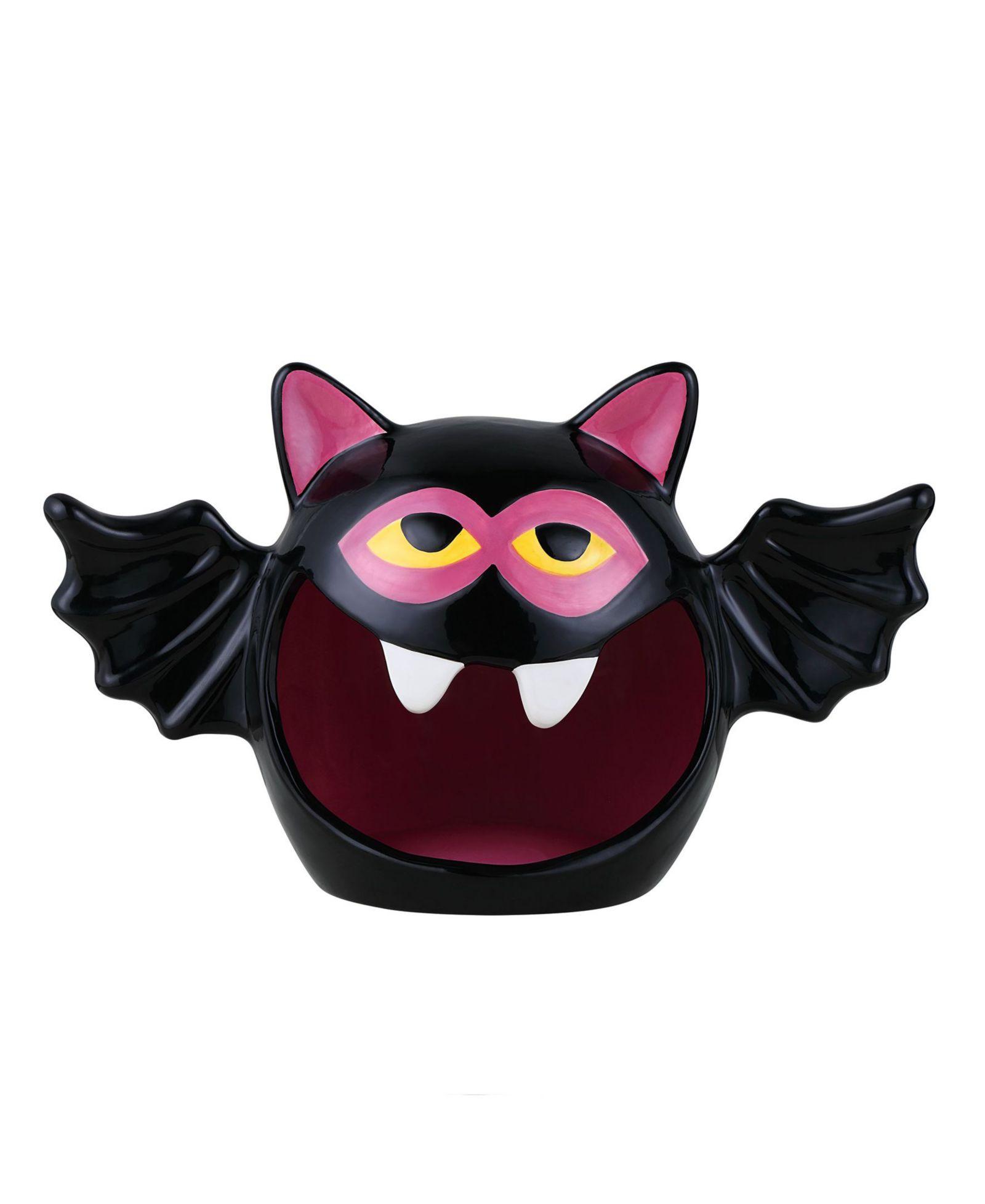 Mr. Halloween 9" Motion Activated Ceramic Bat Candy Bowl