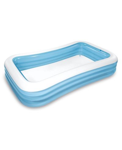 Надувной детский бассейн Intex Swim Center Family Backyard Inflatable Kiddie Swimming Pool
