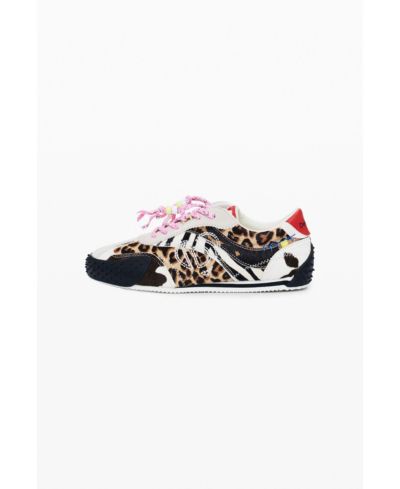 Кроссовки Desigual Women's Patchwork animal print