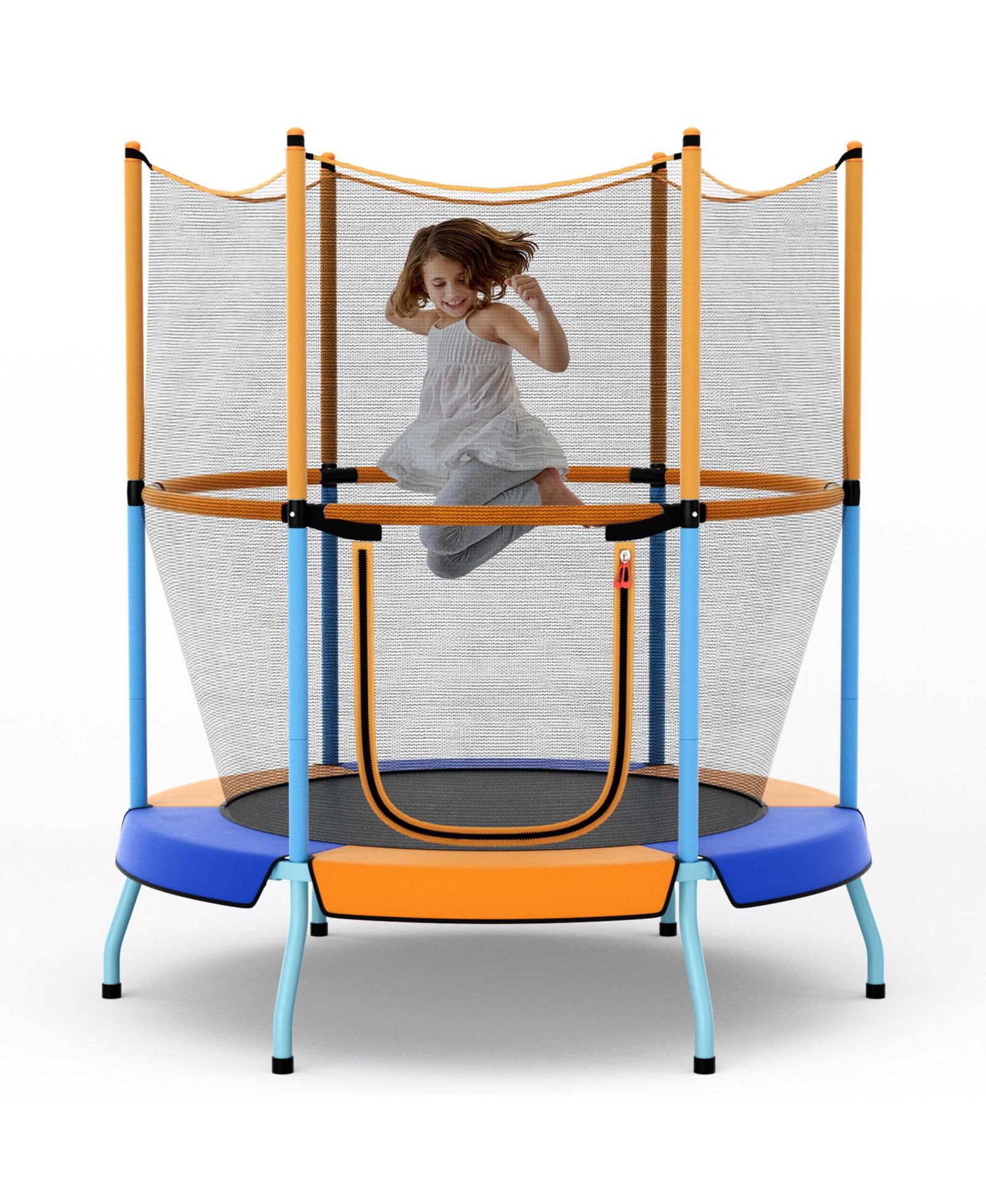 48" Toddler Trampoline для Kids с Safety Enclosure Net Heavy-duty