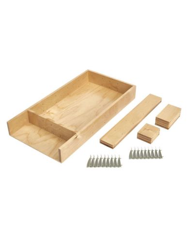 Rev-A-Shelf Customizable Drop-in Kitchen Cutlery Drawer Organizer, LD-4CT15-1