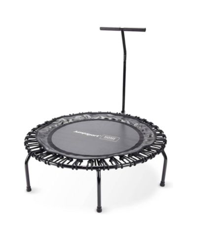 Домашний мини-батут JumpSport Round для фитнеса, черный