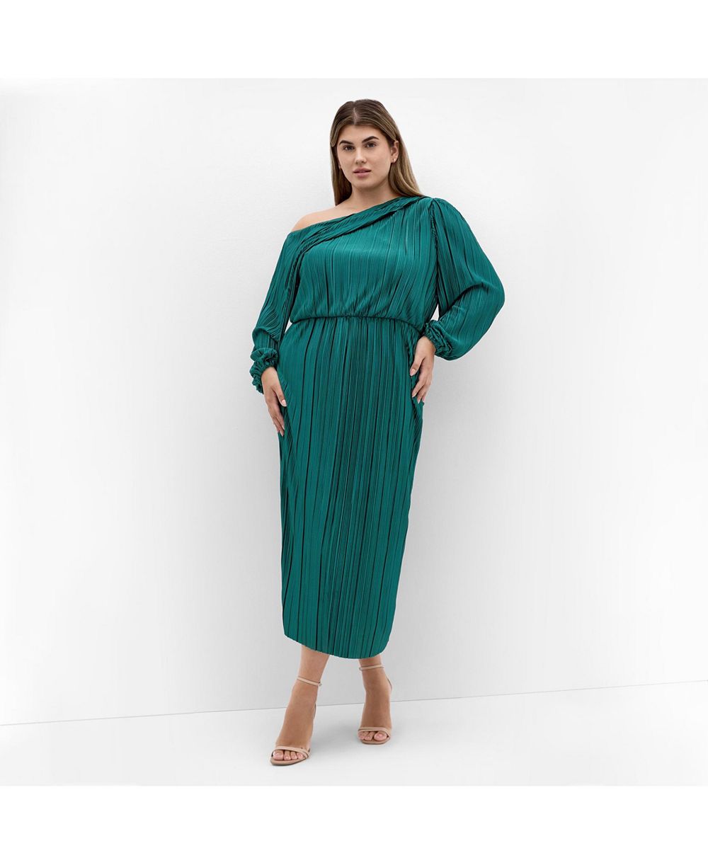 Платье CITY CHIC Plus Size Jay с открытыми плечами