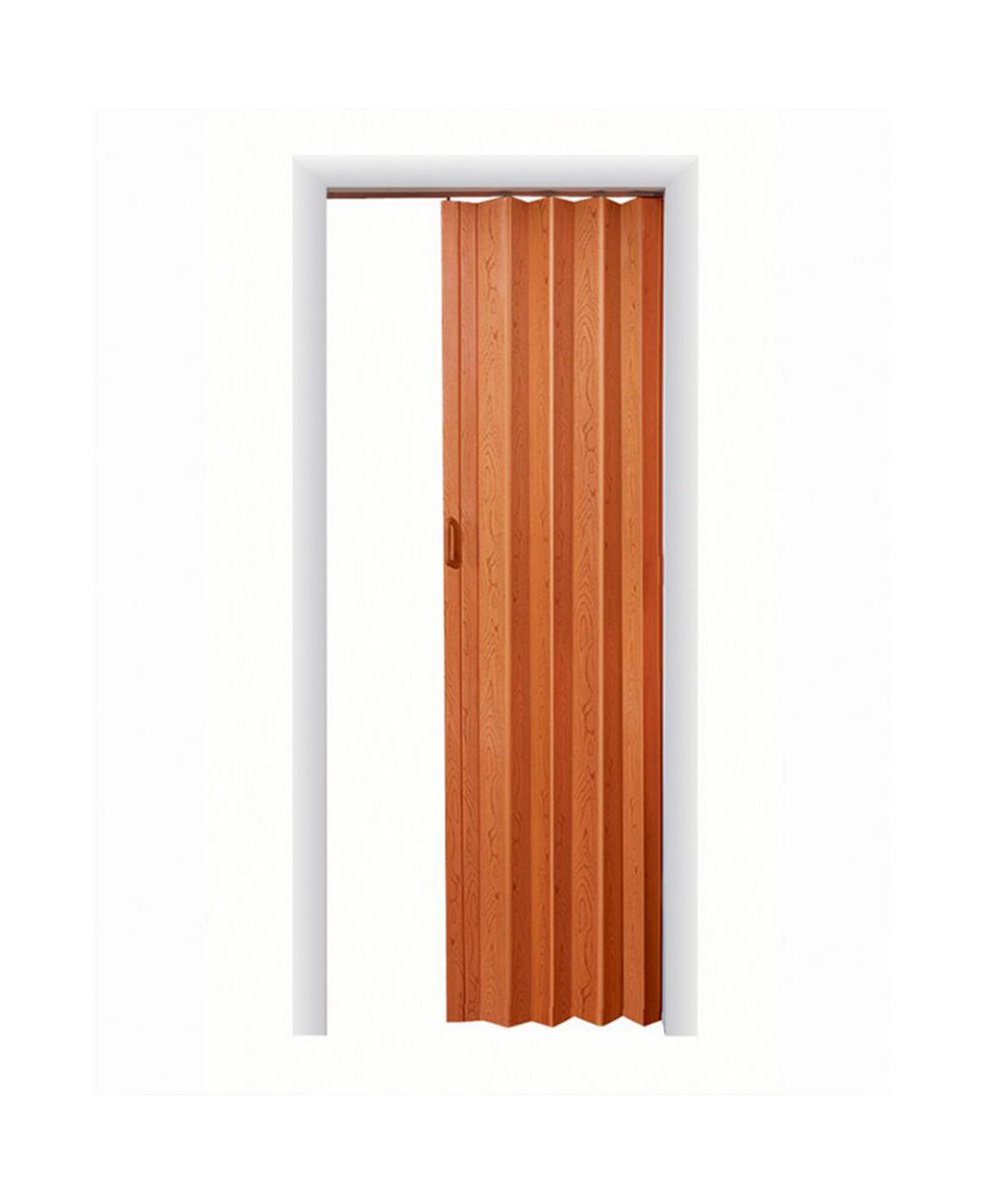 LTL Home Products Plaza Pecan Vinyl Accordion Door with Hardware