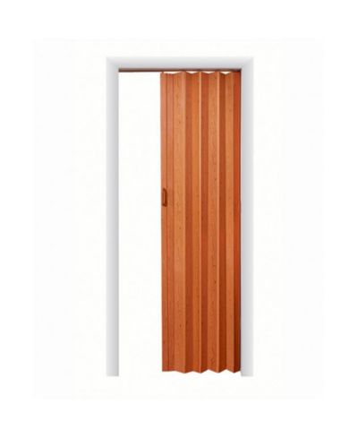 LTL Home Products Plaza Pecan Vinyl Accordion Door with Hardware