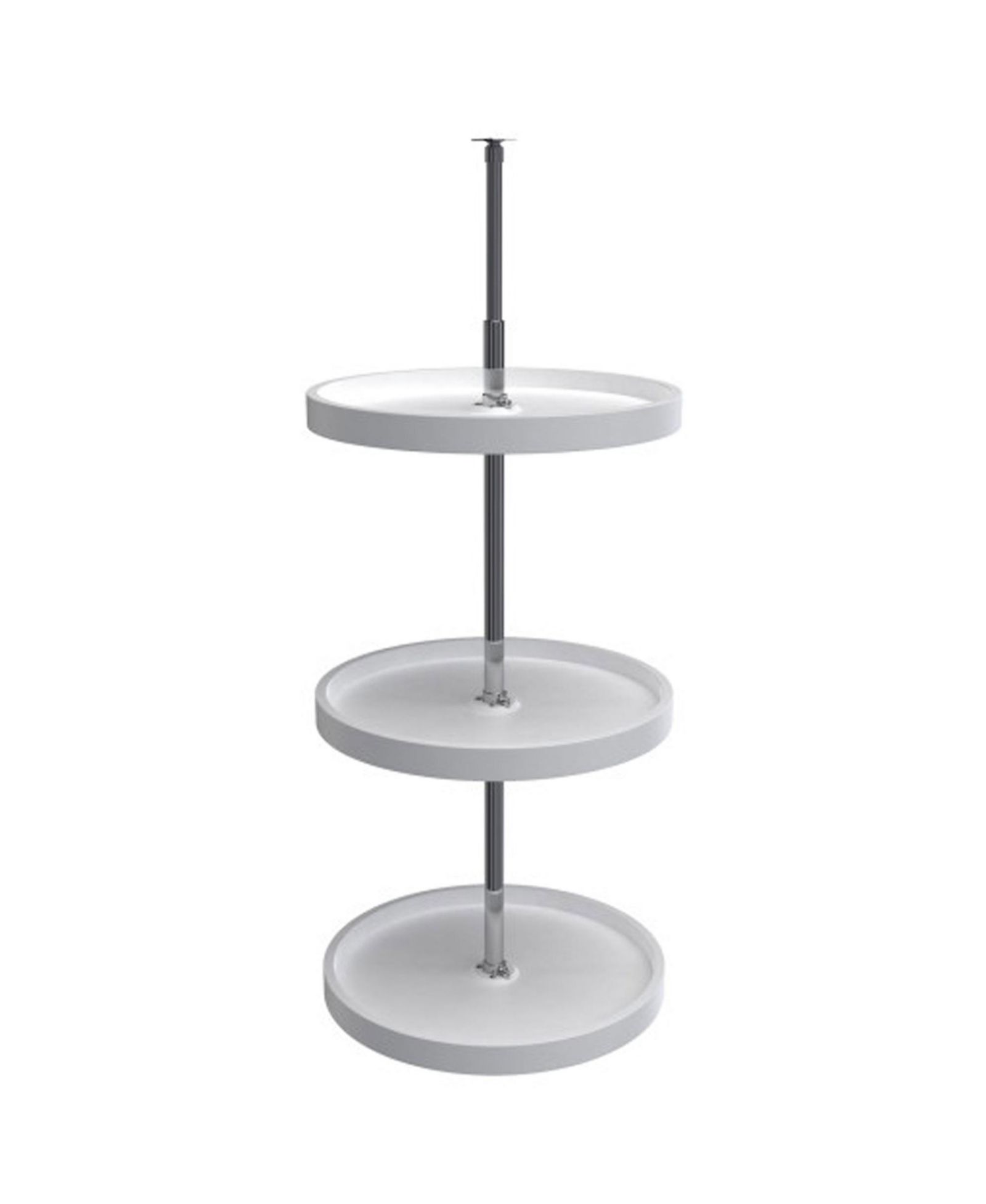 Rev-A-Shelf Lazy Susan Full-Circle Polymer 3-Shelf