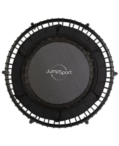 Тренажер JumpSport 250 Rebounder для взрослых, мини-батут для фитнеса 39", черный