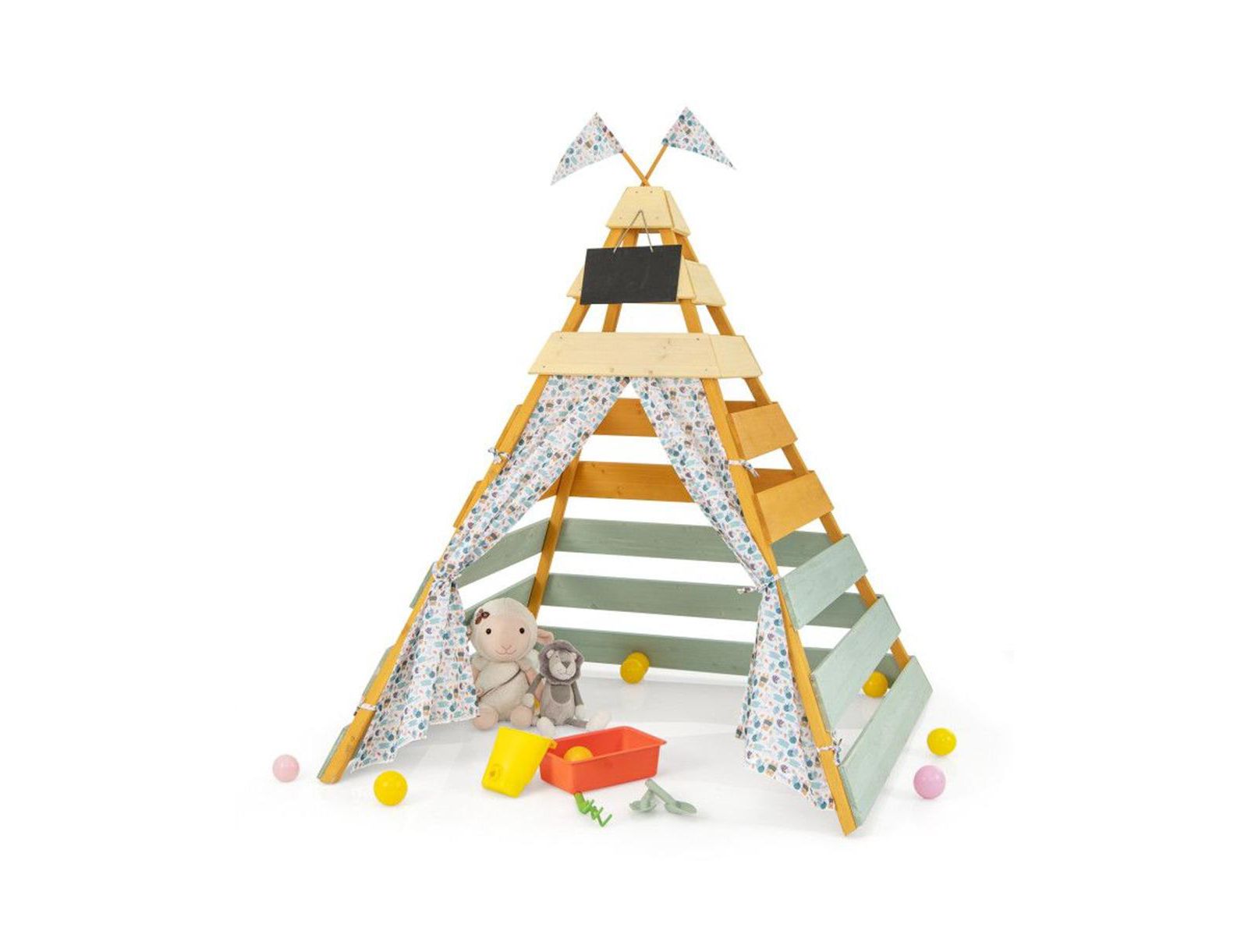 Lycvki Foldable Triangle Play Tent, Ages 3-8