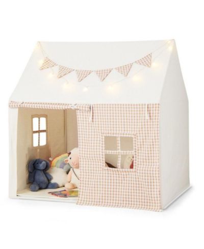 Lycvki Padded-Mat Breathable-Windows 4-Piece Kids Tent, Ages 3+