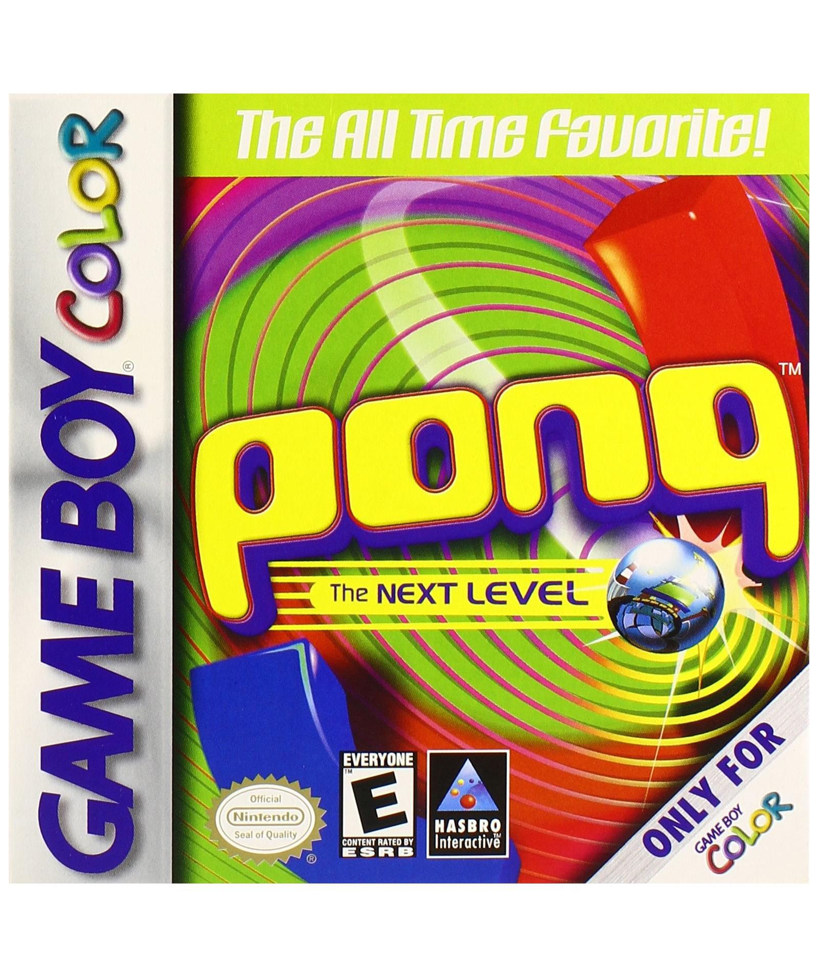 Hasbro Pong - GameBoy Color