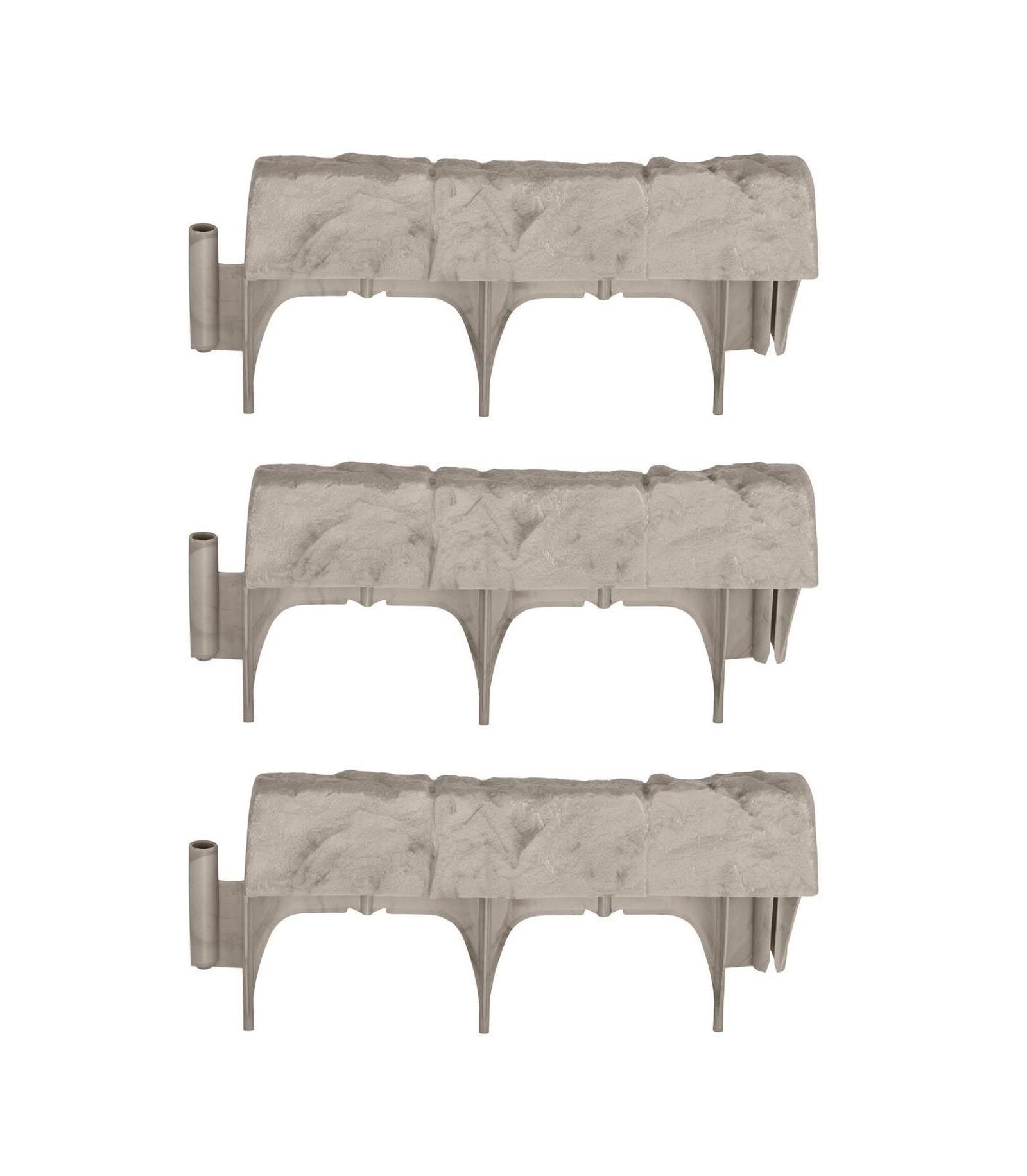 Suncast Landscape Border Decorative Stone Edging