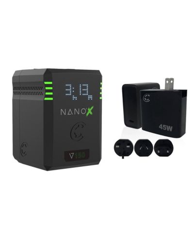 Core SWX NANOX Micro 150 150Wh 14.8V 9900mAh SMART V-Mount аккумулятор и зарядное устройство USB-C PD