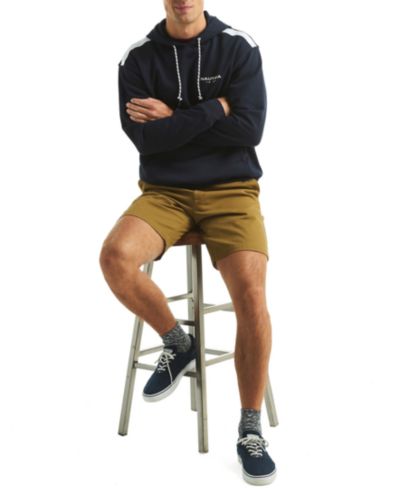 Мужское худи Nautica с длинным рукавом и тесьмой на плечах