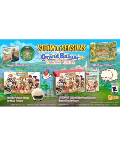 XSEED Games Story Of Seasons: Grand Bazaar Premium Edtion для Nintendo Switch 2