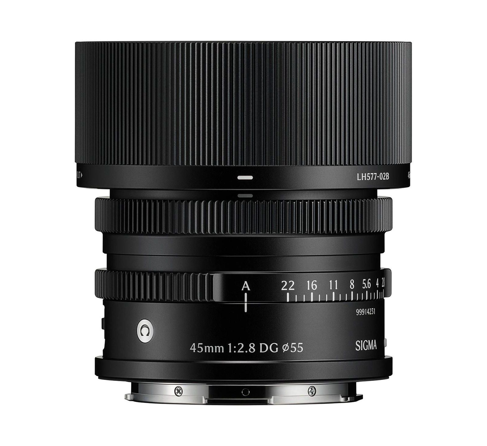 Объектив Sigma 45mm f/2.8 DG Contemporary для L Mount, черный