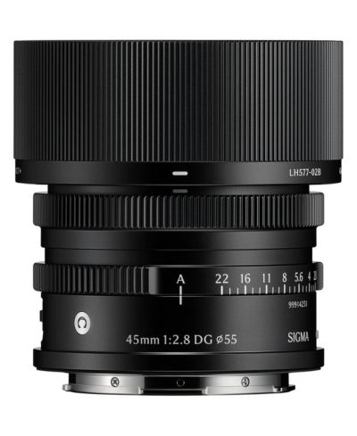 Sigma 45mm f/2.8 DG Contemporary Lens for L Mount, Black