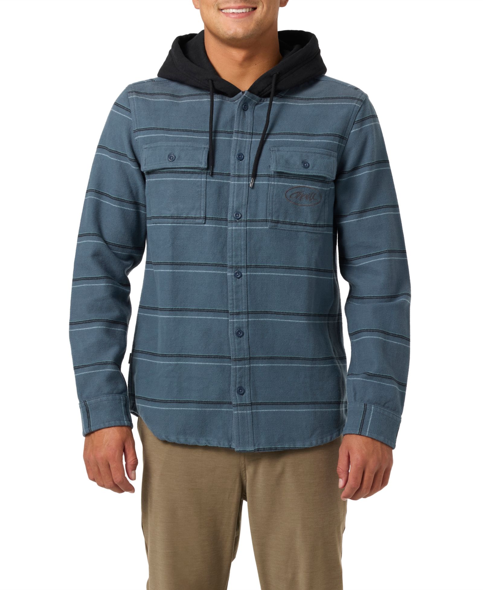 O'Neill Men's Archer Hooded Flannel Shirt
