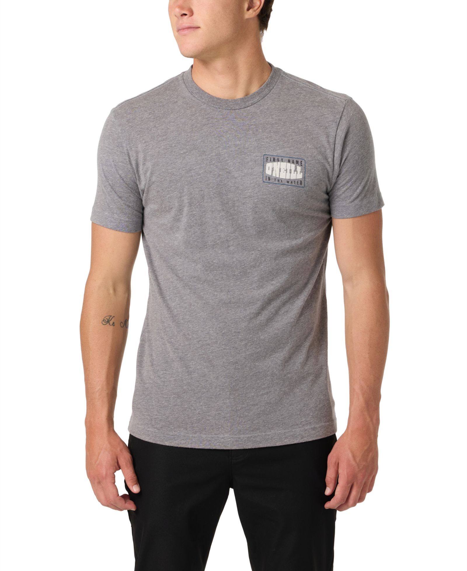 O'Neill Men's Western Screen Print Detail Crewneck T-Shirt
