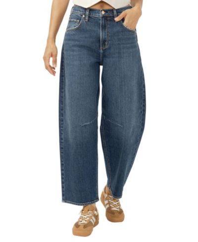 Silver Jeans Co. Женские джинсы с высокой посадкой, крой Barrel Leg