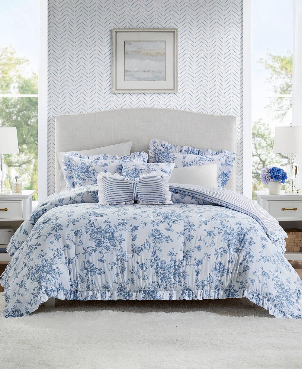 Комплект из 5 предметов Madison Park Essentials Adele Reversible, King