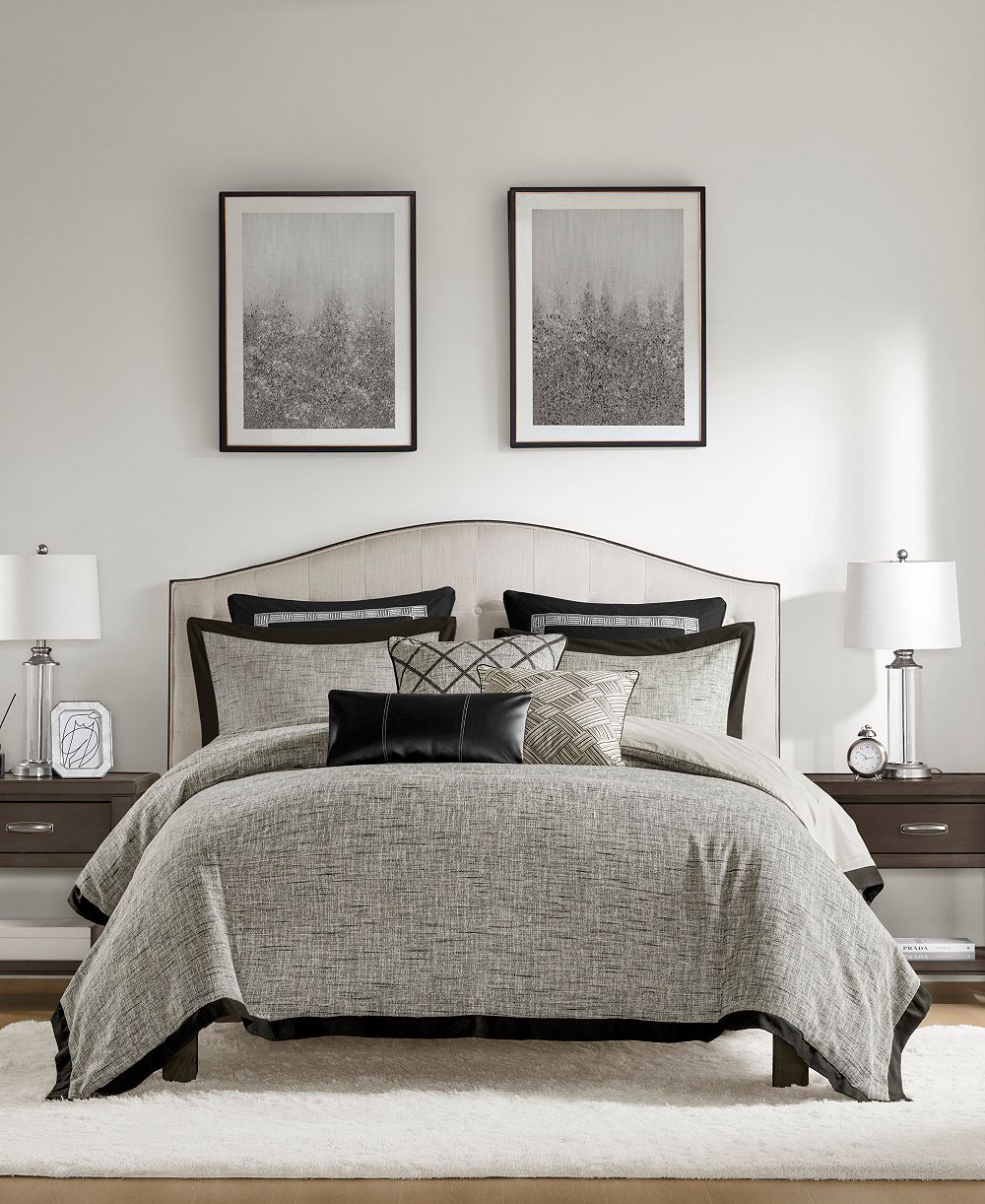 Madison Park Signature Reed Jacquard комплект покрывала из 8 предметов, Queen