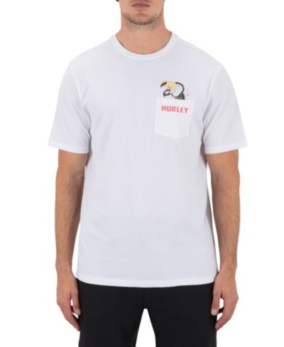 Hurley Men's Beaks Pocket Short-Sleeve T-Shirt