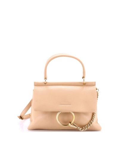 Сумка Chloe Small Faye Top Handle Leather Pre-Owned