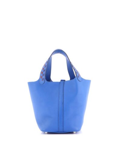 Сумка HERMÉS PM Picotin Lock Bag Tressage Epsom б/у