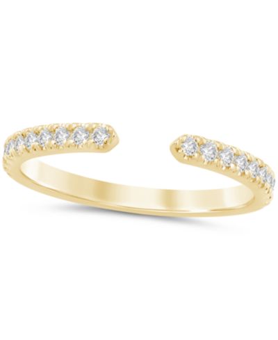 Кольцо с бриллиантом 1/4 ct. t.w. в желтом золоте 14K