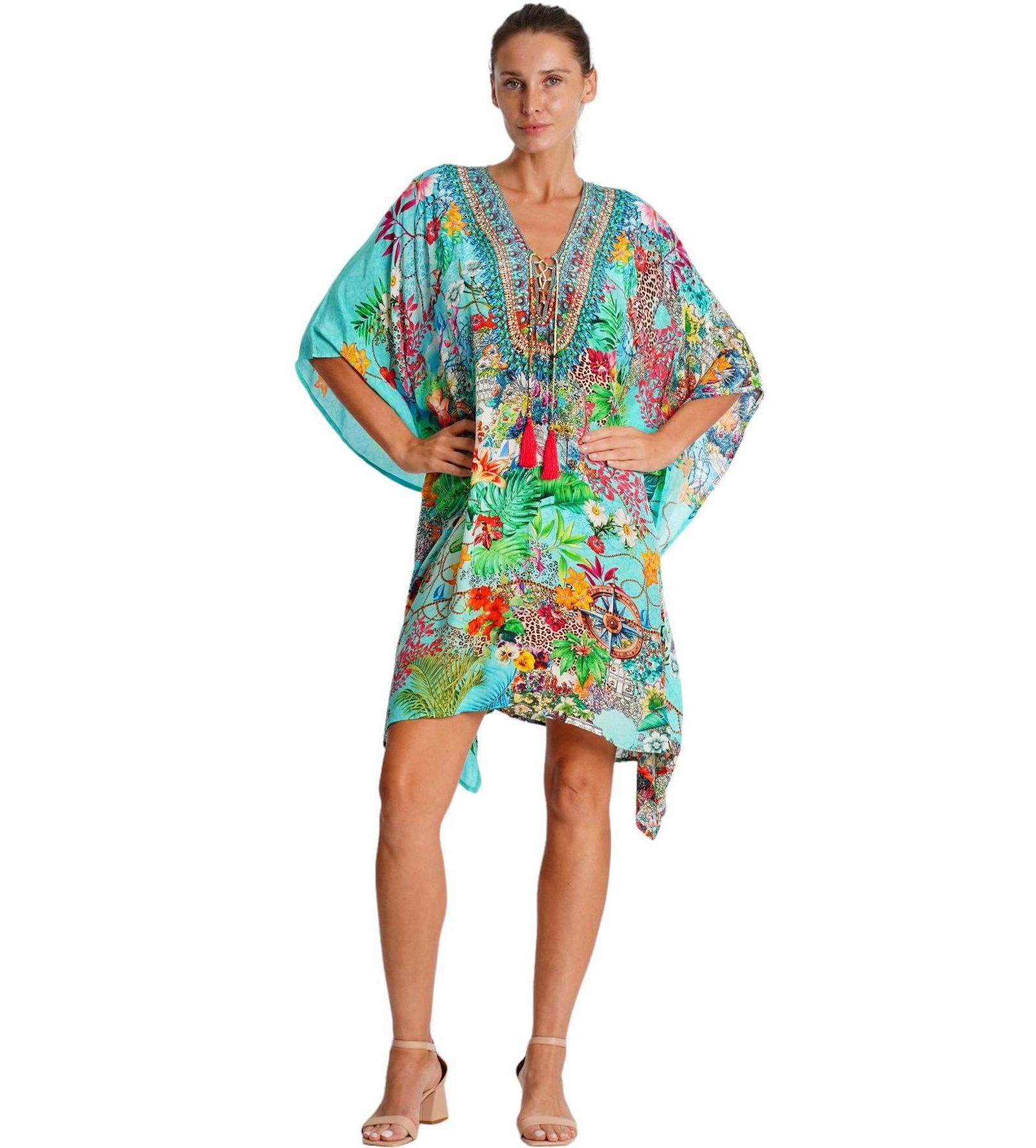 Женский короткий кафтан La Moda Clothing