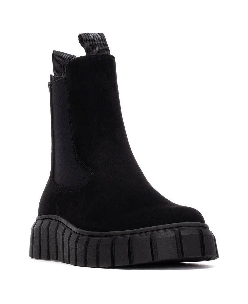 XTI Women's Comfort Chelsea Suede Booties Refresh Collection