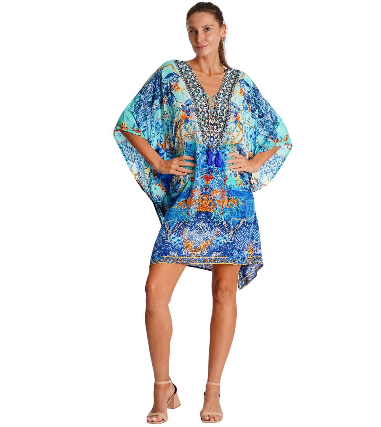 La Moda Clothing Женский короткий кафтан