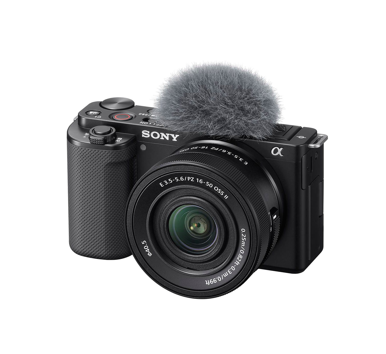 Sony ZV-E10 24.2-Megapixel 4K Fast Hybrid AF Mirrorless Camera