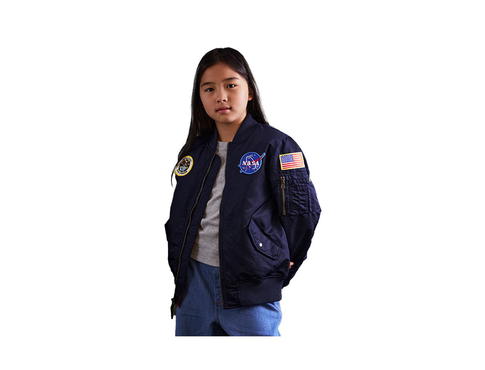 Alpha Industries Детская куртка Nasa Ma-1 Youth